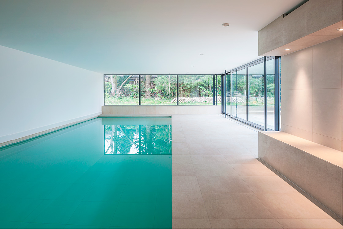 Architektur und Raum: Modernisierung Privates Schwimmbad