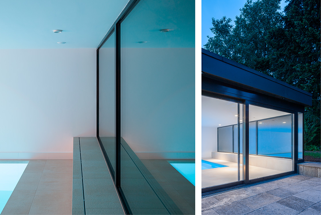 Architektur und Raum: Modernisierung Privates Schwimmbad